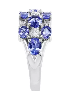 Brand new ⭐ 1/2 ct. t.w. Diamond and 2.56 ct. t.w. Tanzanite Ring in Sterling Silver by Effy® 🥰 9 Brand new ⭐ 1/2 ct. t.w. Diamond and 2.56 ct. t.w. Tanzanite Ring in Sterling Silver by Effy® 🥰 -Effy® Sales Shop Belk 2390
