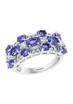 Brand new ⭐ 1/2 ct. t.w. Diamond and 2.56 ct. t.w. Tanzanite Ring in Sterling Silver by Effy® 🥰 11 Brand new ⭐ 1/2 ct. t.w. Diamond and 2.56 ct. t.w. Tanzanite Ring in Sterling Silver by Effy® 🥰 -Effy® Sales Shop Belk 2392