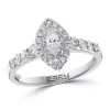Top 10 😉 3/4 ct. t.w. Diamond Ring in 14K White Gold by Effy® 😉