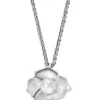 Outlet 🔔 Sterling Silver Freshwater Pearl Flower Pendant Necklace by Effy® ❤️