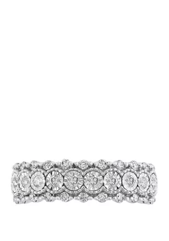 Buy 🛒 1/2 ct. t.w. Diamond Band in 14K White Gold by Effy® 🔥 -Effy® Sales Shop Belk 2460