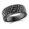 Brand new 🔔 Men's Sterling Silver Black Spinel Ring by Effy® 🌟