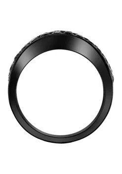 Brand new 🔔 Men's Sterling Silver Black Spinel Ring by Effy® 🌟 -Effy® Sales Shop Belk 2489