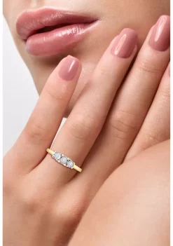 Brand new 🔔 925 Silver/Gold Plated 1/4 ct. t.w. Diamond Ring by Effy® ✔️ 10 Brand new 🔔 925 Silver/Gold Plated 1/4 ct. t.w. Diamond Ring by Effy® ✔️ -Effy® Sales Shop Belk 2537