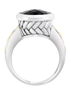 Flash Sale 😀 6.35 ct. t.w. Smoky Quartz Ring in Sterling Silver over 18k Yellow Gold by Effy® 👏 7 Flash Sale 😀 6.35 ct. t.w. Smoky Quartz Ring in Sterling Silver over 18k Yellow Gold by Effy® 👏 -Effy® Sales Shop Belk 2547