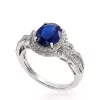 Top 10 🧨 14k White Gold Diamond and Sapphire Ring by Effy® 🧨