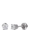 Coupon 🤩 1/2 ct. t.w. Classic Diamond Stud Earrings in 14K White Gold by Effy® 🤩