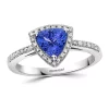Best reviews of 😀 3/4 ct. t.w. Tanzanite and 1/6 ct. t.w. Diamond Ring in 14K White Gold by Effy® 🌟
