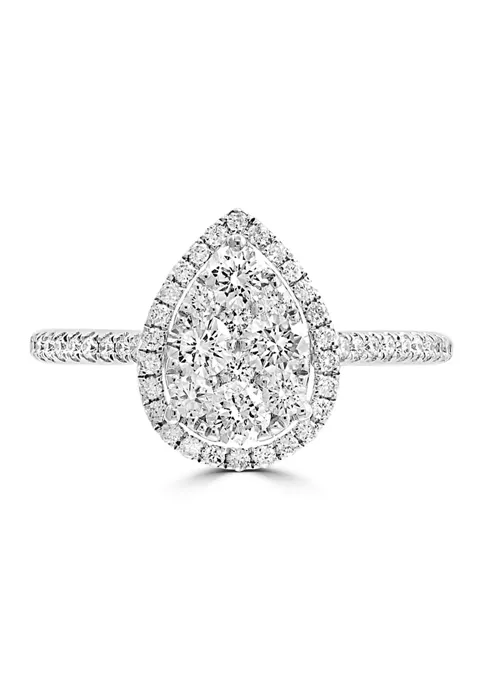 Buy 😉 3/4 ct. t.w. Diamond Ring in 14K White Gold by Effy® 😍 4 Buy 😉 3/4 ct. t.w. Diamond Ring in 14K White Gold by Effy® 😍 - Image 4