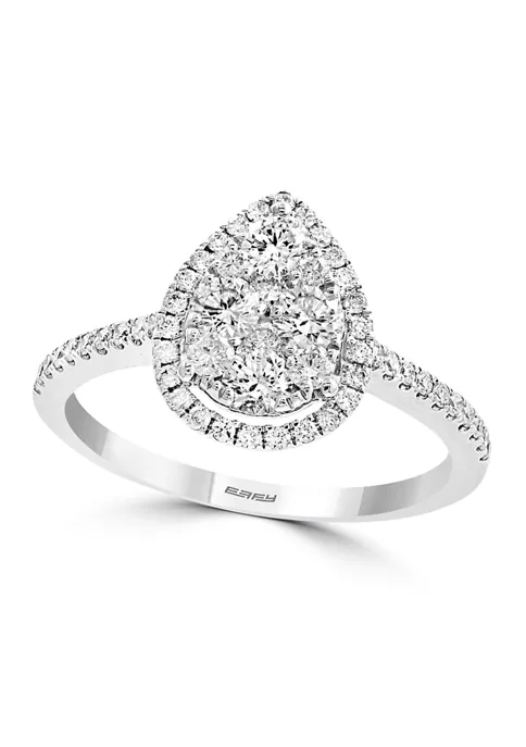 Buy 😉 3/4 ct. t.w. Diamond Ring in 14K White Gold by Effy® 😍 5 Buy 😉 3/4 ct. t.w. Diamond Ring in 14K White Gold by Effy® 😍 - Image 5