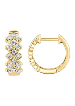 Promo ✨ Diamond Earrings in 14K Yellow Gold by Effy® 🎁 -Effy® Sales Shop Belk 2683