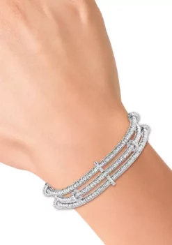Brand new 😀 Sterling Silver 1/6 ct. t.w. Diamond Bracelet by Effy® ❤️ -Effy® Sales Shop Belk 2720