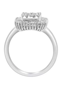 Coupon ✔️ 1 ct. t.w. Diamond Ring in 14K White Gold by Effy® 😀 8 Coupon ✔️ 1 ct. t.w. Diamond Ring in 14K White Gold by Effy® 😀 -Effy® Sales Shop Belk 2777