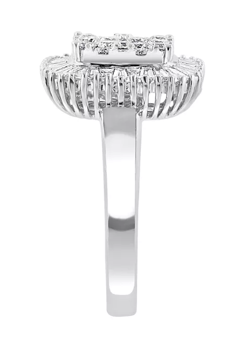 Coupon ✔️ 1 ct. t.w. Diamond Ring in 14K White Gold by Effy® 😀 4 Coupon ✔️ 1 ct. t.w. Diamond Ring in 14K White Gold by Effy® 😀 - Image 4