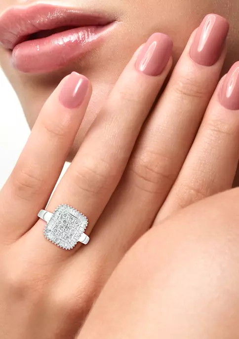 Coupon ✔️ 1 ct. t.w. Diamond Ring in 14K White Gold by Effy® 😀 5 Coupon ✔️ 1 ct. t.w. Diamond Ring in 14K White Gold by Effy® 😀 - Image 5