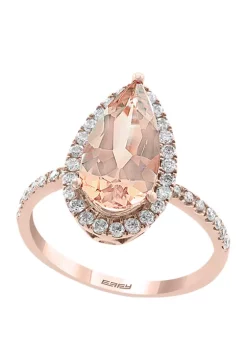 Deals 💯 3/8 ct. t.w. Diamond and 2.65 ct. t.w. Morganite Ring in 14K Rose Gold by Effy® 👍 9 Deals 💯 3/8 ct. t.w. Diamond and 2.65 ct. t.w. Morganite Ring in 14K Rose Gold by Effy® 👍 -Effy® Sales Shop Belk 2794