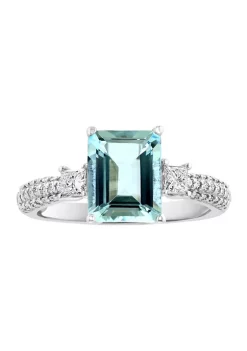 Deals 🎁 3/8 ct. t.w. Diamond and 2.25 ct. t.w. Aquamarine Ring in 18K White Gold by Effy® 👏 9 Deals 🎁 3/8 ct. t.w. Diamond and 2.25 ct. t.w. Aquamarine Ring in 18K White Gold by Effy® 👏 -Effy® Sales Shop Belk 2803