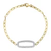 Promo ✔️ 1/2 ct. t.w. Diamond Bracelet in 14K Two-Tone Gold by Effy® 🤩
