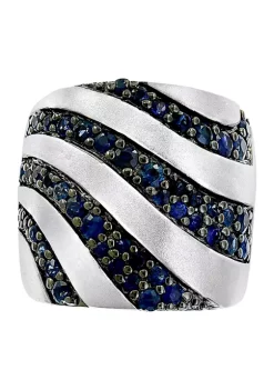Wholesale 🤩 925 Sterling Silver Sapphire Ring by Effy® 🎉