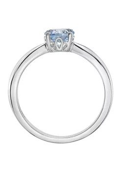 Outlet 🛒 14K White Gold 1.53 ct. t.w. Aquamarine Ring by Effy® 🧨 -Effy® Sales Shop Belk 2843