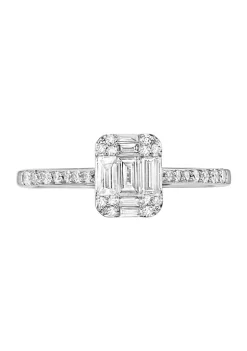 Top 10 🛒 14K White Gold 1/2 ct. t.w. Diamond Ring by Effy® 👏 -Effy® Sales Shop Belk 2888