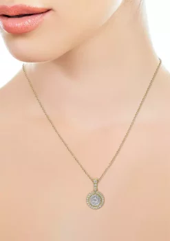 Cheap ❤️ 14K White and Yellow Gold 3/8 ct. t.w. Diamond Pendant Necklace by Effy® ✔️ -Effy® Sales Shop Belk 2891