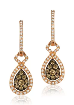 Best reviews of 🛒 5/8 ct. t.w. Diamond Drop Earrings in 14k Rose Gold by Effy® ❤️