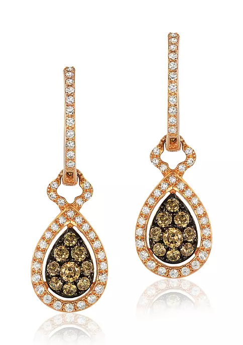 Best reviews of 🛒 5/8 ct. t.w. Diamond Drop Earrings in 14k Rose Gold by Effy® ❤️ 2 Best reviews of 🛒 5/8 ct. t.w. Diamond Drop Earrings in 14k Rose Gold by Effy® ❤️ - Image 2