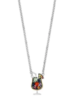 Best deal ⌛ Multi Color Sapphire Cocktail Pendant Necklace in 18K Yellow Gold Over Sterling Silver by Effy® ❤️ 9 Best deal ⌛ Multi Color Sapphire Cocktail Pendant Necklace in 18K Yellow Gold Over Sterling Silver by Effy® ❤️ -Effy® Sales Shop Belk 2990