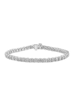 Cheapest ✔️ Diamond Bracelet in 14K White Gold by Effy® 💯 -Effy® Sales Shop Belk 3042