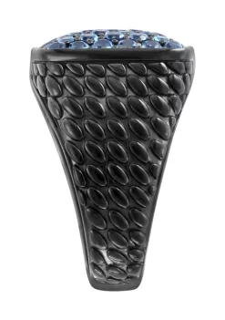 Top 10 🤩 Men's 2.4 ct. t.w. London Blue Topaz Ring in Sterling Silver by Effy® 🔔 -Effy® Sales Shop Belk 3078