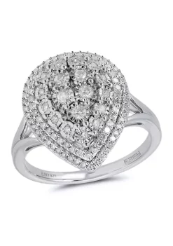 Cheapest 😀 Sterling Silver Diamond Ring by Effy® 🌟