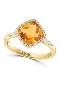 Best reviews of ❤️ 14K Yellow Gold Diamond and Citrine Ring by Effy® 😍 11 Best reviews of ❤️ 14K Yellow Gold Diamond and Citrine Ring by Effy® 😍 -Effy® Sales Shop Belk 3116