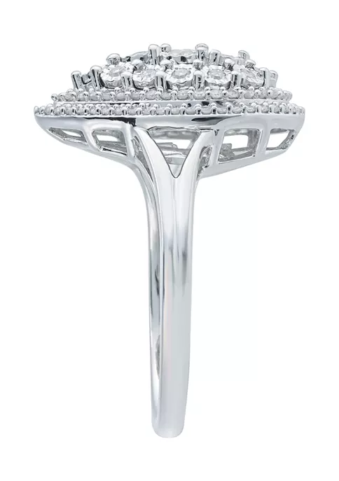 Cheapest 😀 Sterling Silver Diamond Ring by Effy® 🌟 4 Cheapest 😀 Sterling Silver Diamond Ring by Effy® 🌟 - Image 4