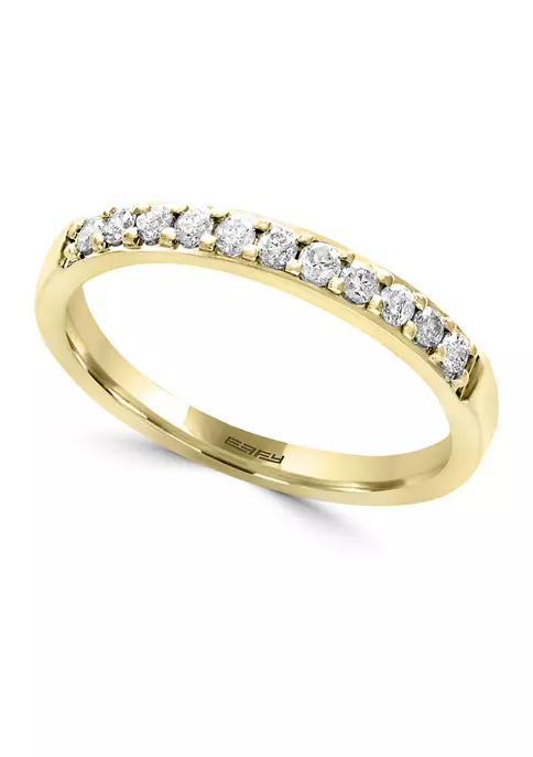 Best Sale 🤩 1/2 ct. t.w. Diamond Band in 14K Yellow Gold by Effy® 🎉 2 Best Sale 🤩 1/2 ct. t.w. Diamond Band in 14K Yellow Gold by Effy® 🎉 - Image 2