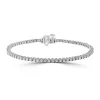 Outlet ✔️ 1 ct. t.w. Diamond Miracle Tennis Bracelet in 14K White Gold by Effy® ❤️
