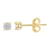 Best Sale ✔️ Diamond Stud Earrings in 14K White and Yellow Gold by Effy® 🤩