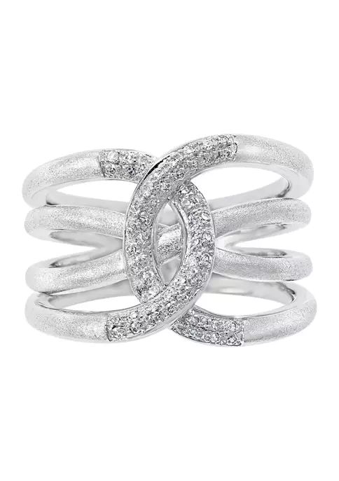 Top 10 🧨 1/8 ct. t.w. Diamond Ring in 925 Sterling Silver by Effy® 😉 2 Top 10 🧨 1/8 ct. t.w. Diamond Ring in 925 Sterling Silver by Effy® 😉 - Image 2