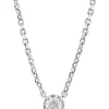 New 👍 1/4 ct. t.w. Diamond Miracle Set Pendant Necklace in Sterling Silver by Effy® 🥰