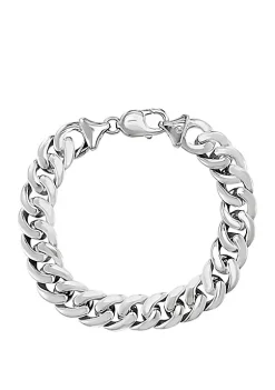 Hot Sale 🎉 Men's Sterling Silver 8.5 Inch Bracelet With Ruthenium Finish by Effy® 🥰