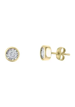 New ✔️ 1/2 ct. t.w. Diamond Earrings in 14K Yellow Gold by Effy® 🤩