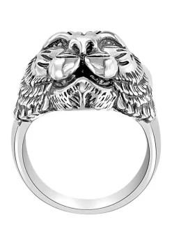 Discount 🤩 Men's Sterling Silver Tiger Ring by Effy® 🛒 -Effy® Sales Shop Belk 3451