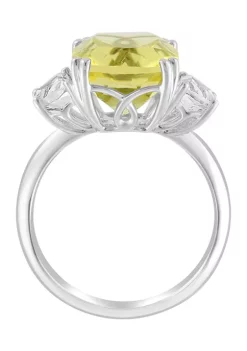 Discount 🛒 6.8 ct. t.w. White Topaz and Lemon Quartz Ring in 14K White Gold by Effy® 👏 8 Discount 🛒 6.8 ct. t.w. White Topaz and Lemon Quartz Ring in 14K White Gold by Effy® 👏 -Effy® Sales Shop Belk 3459