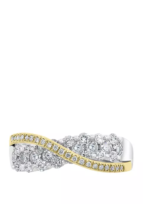 Flash Sale ⭐ 1 ct. t.w. Diamond Ring in 14K Two Tone Gold by Effy® ✔️ 3 Flash Sale ⭐ 1 ct. t.w. Diamond Ring in 14K Two Tone Gold by Effy® ✔️ - Image 3