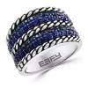 Deals ⌛ 925 Sterling Silver Sapphire Ring by Effy® 🌟