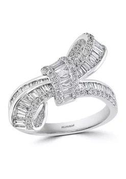 Budget 😀 1.18 ct. t.w. Diamond Ring in 14K White Gold by Effy® 😀