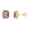 Top 10 🧨 1/5 ct. t.w. Diamond and 5.9 ct. t.w. Ametrine Earrings in 14K Yellow Gold by Effy® 👏