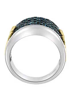 Best reviews of 👍 Men's Sterling Silver Blue Topaz Ring by Effy® 🎁 -Effy® Sales Shop Belk 3549