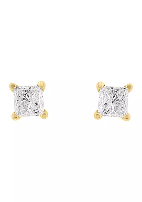 Outlet 😀 14K Yellow Gold Diamond Earrings by Effy® 😉 2 Outlet 😀 14K Yellow Gold Diamond Earrings by Effy® 😉 - Image 2