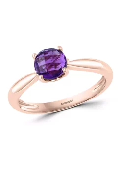 Discount 🤩 3/4 ct. t.w. Amethyst Ring in 14k Rose Gold by Effy® 💯